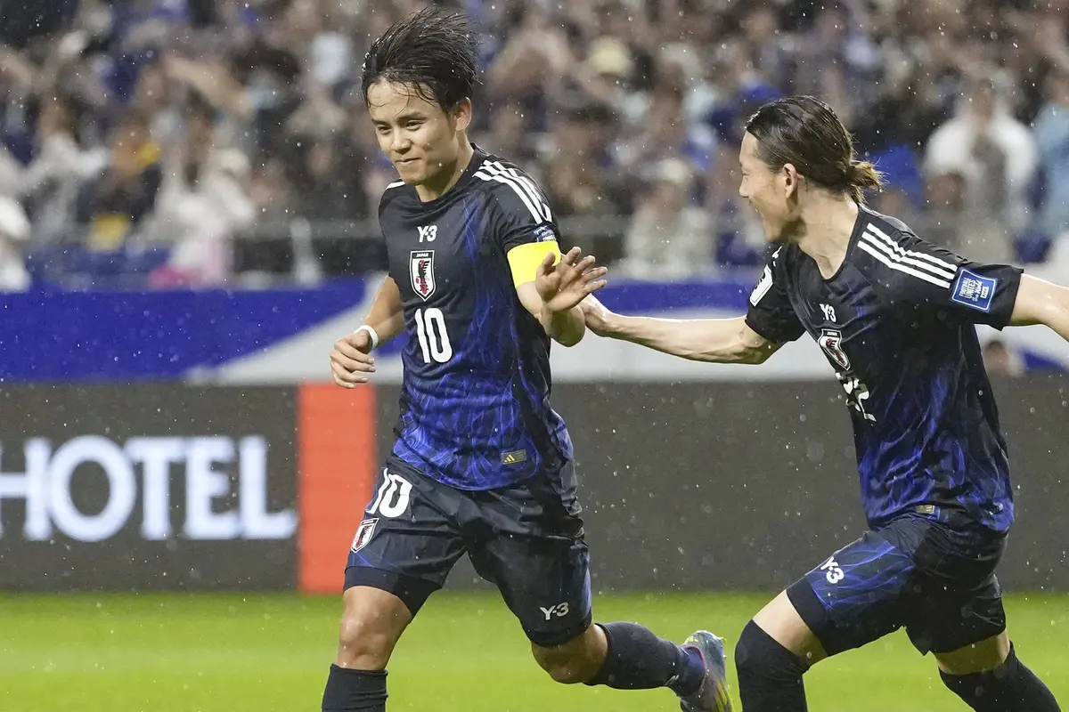 Foto: Penampilan Gemilang Takefusa Kubo saat Bawa Jepang Bantai Timnas Indonesia di Kualifikasi Piala Dunia 2026