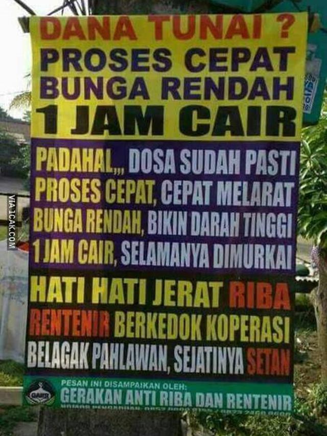 6 Tulisan Kocak Butuh Uang Ini Bikin Ngakak - Hot Liputan6.com