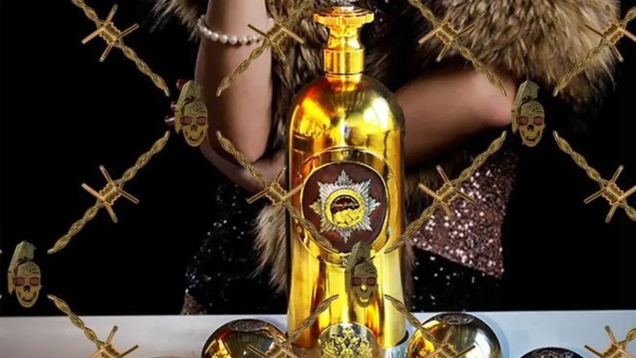 Botol vodka seharga US$ 1,3 juta atau setara Rp 17,4 miliar yang dibuat oleh perusahaan otomotif Russo-Baltique