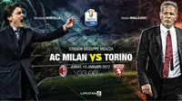 Milan vs Torino (Liputan6.com / Angga Priandika)